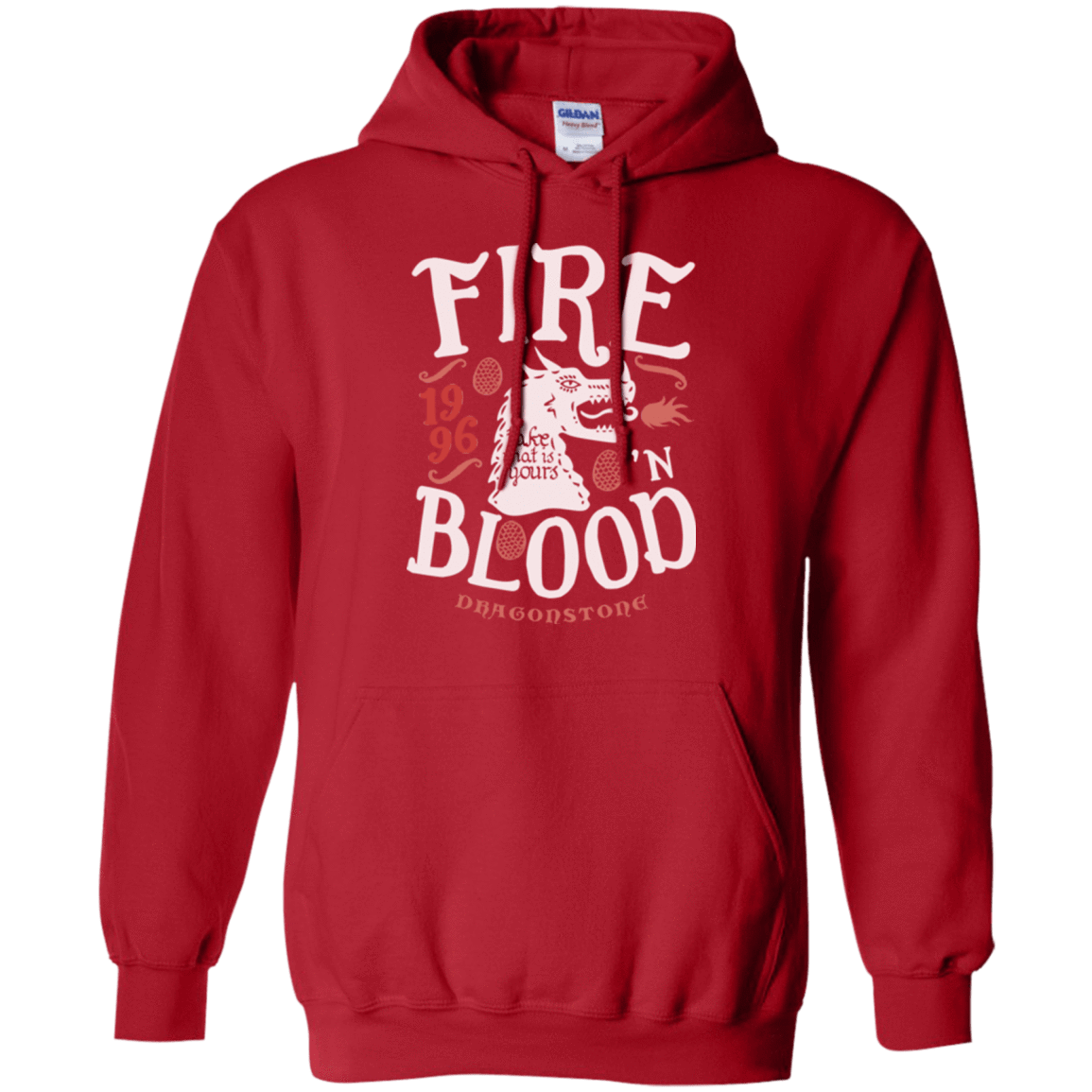 Sweatshirts Red / Small House of Dragons Pullover Hoodie