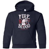 Sweatshirts Navy / YS House of Dragons Youth Hoodie