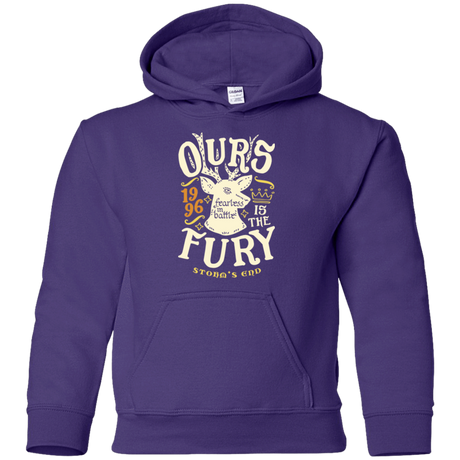 Sweatshirts Purple / YS House of Fury Youth Hoodie