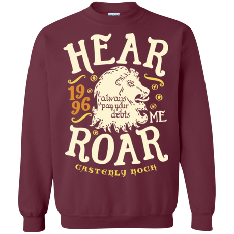 Sweatshirts Maroon / Small House of Lions Crewneck Sweatshirt