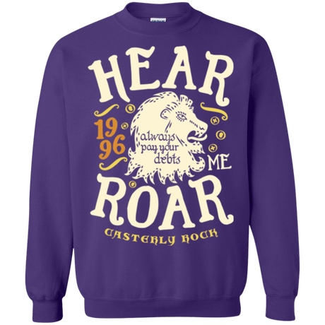 Sweatshirts Purple / Small House of Lions Crewneck Sweatshirt