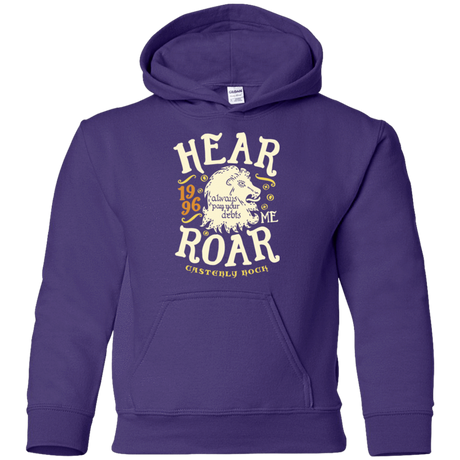 Sweatshirts Purple / YS House of Lions Youth Hoodie