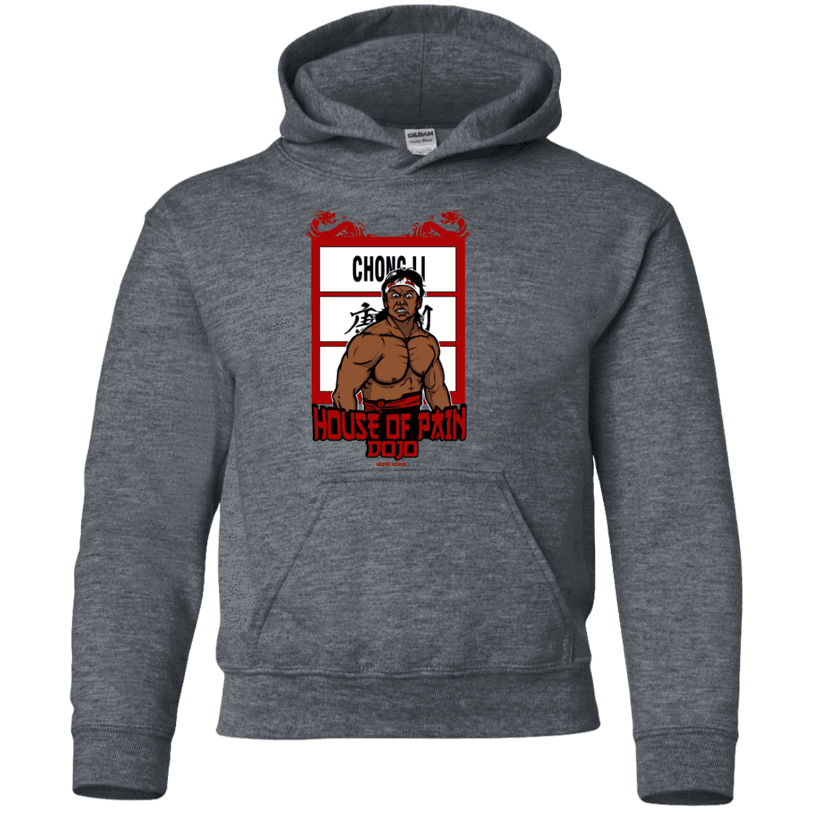 Sweatshirts Dark Heather / YS House Of Pain Youth Hoodie