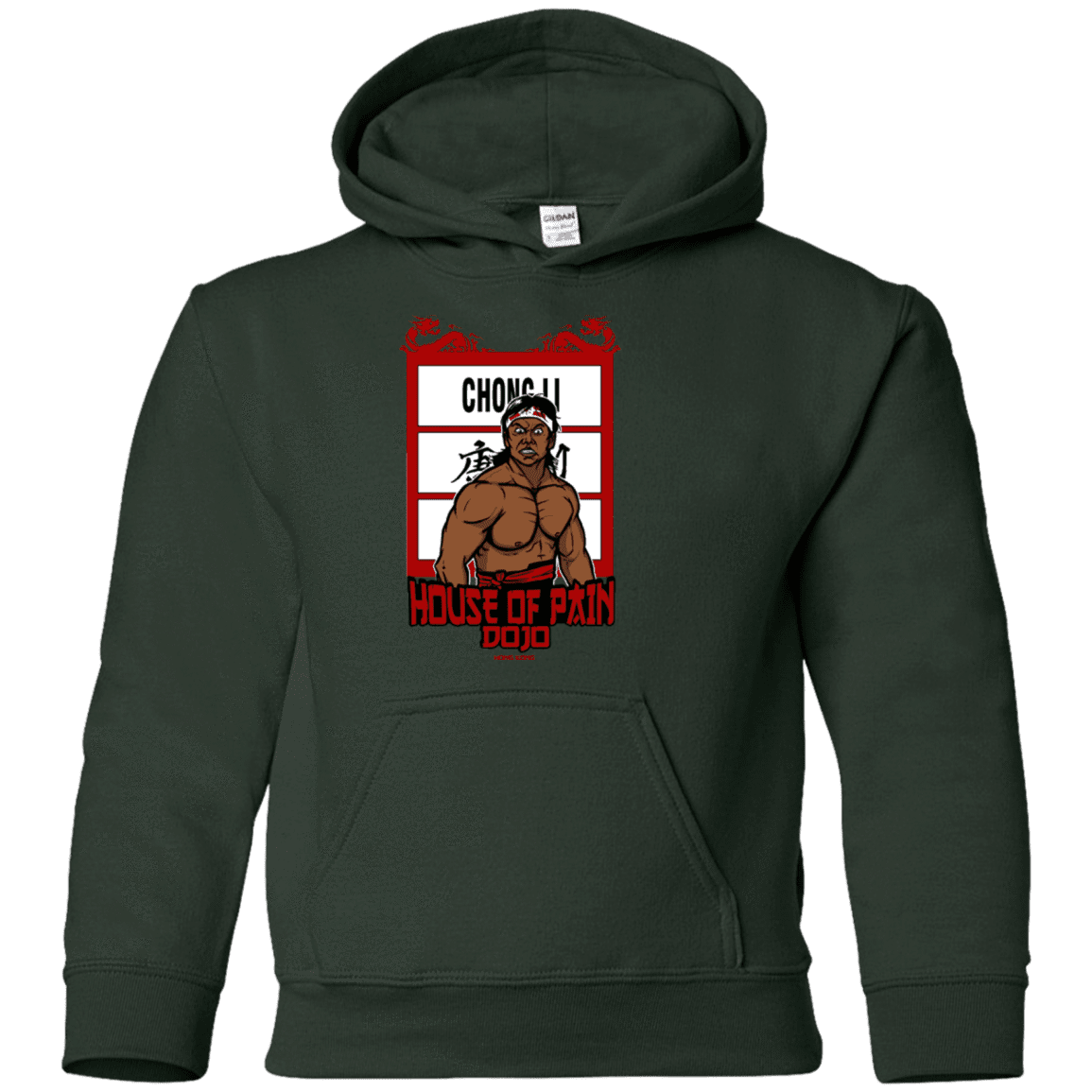 Sweatshirts Forest Green / YS House Of Pain Youth Hoodie