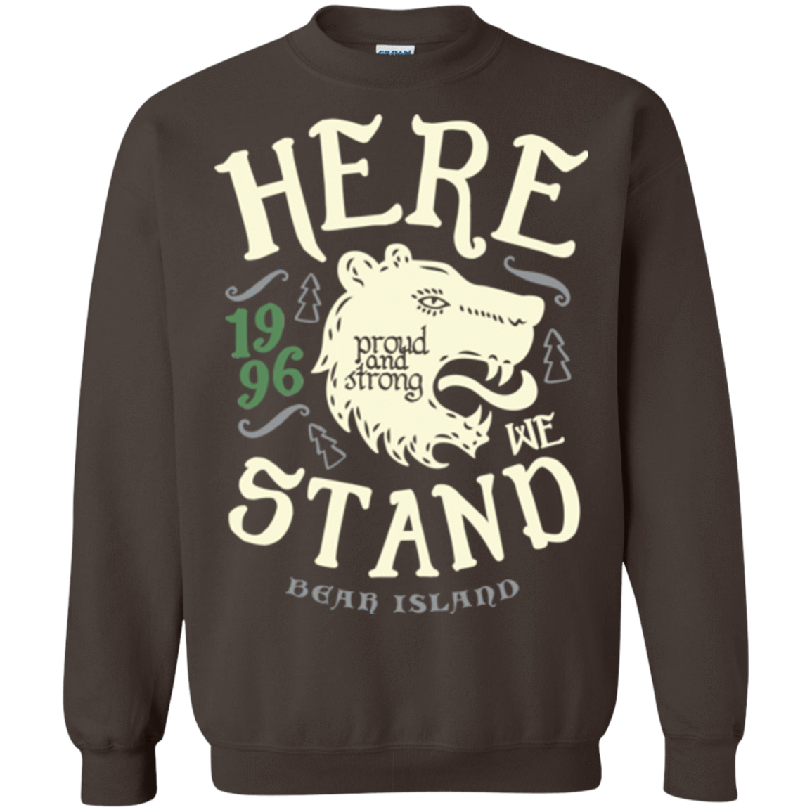Sweatshirts Dark Chocolate / Small House of Proud Crewneck Sweatshirt