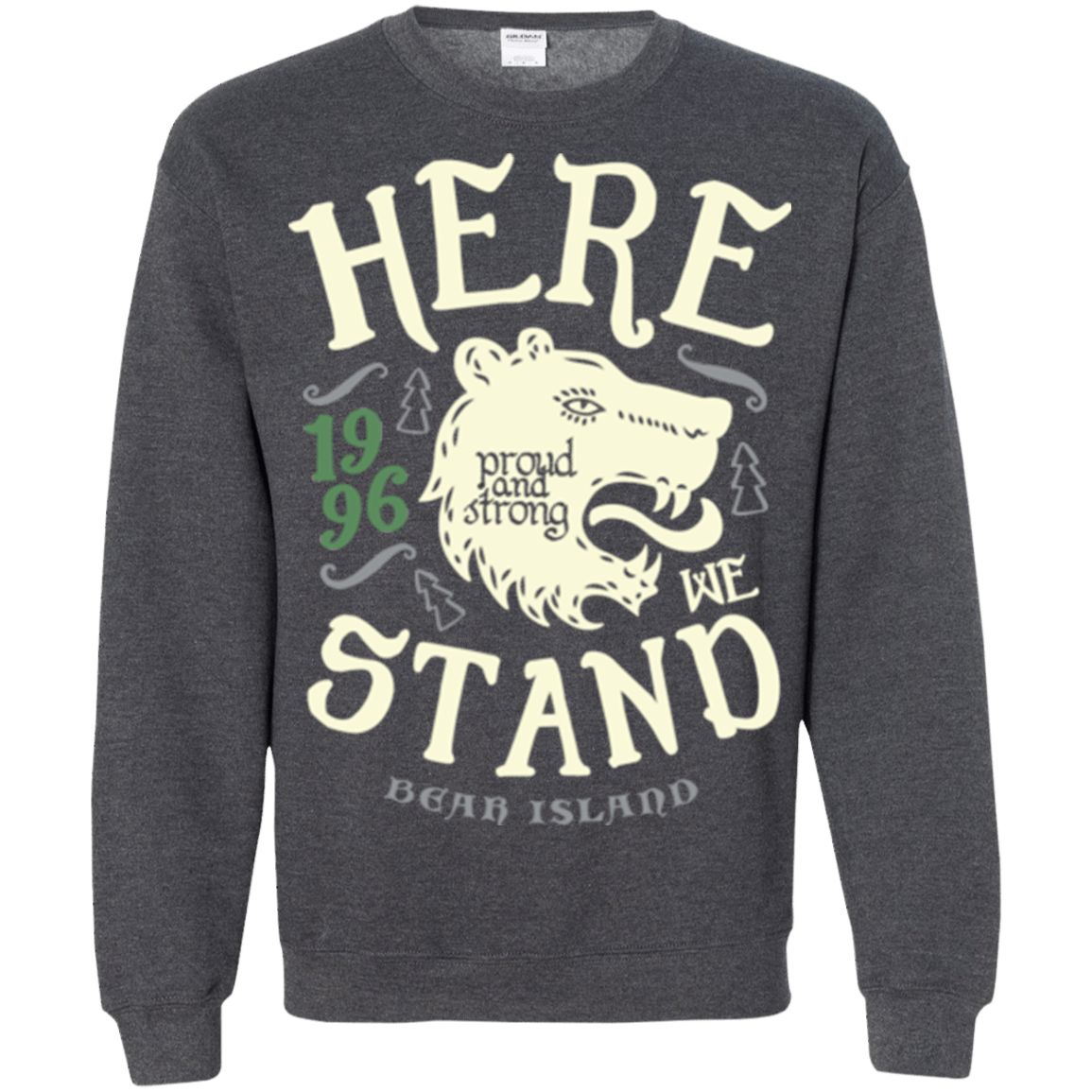 Sweatshirts Dark Heather / Small House of Proud Crewneck Sweatshirt