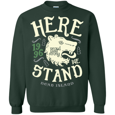 Sweatshirts Forest Green / Small House of Proud Crewneck Sweatshirt