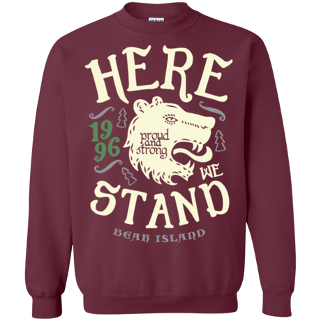 Sweatshirts Maroon / Small House of Proud Crewneck Sweatshirt