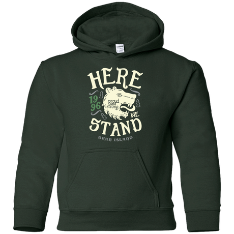 Sweatshirts Forest Green / YS House of Proud Youth Hoodie