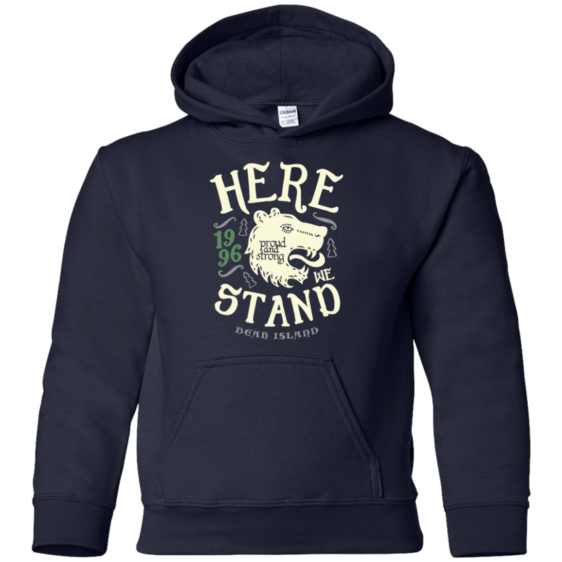 Sweatshirts Navy / YS House of Proud Youth Hoodie