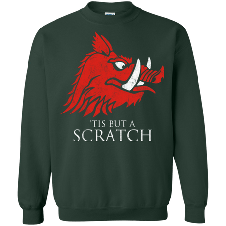 Sweatshirts Forest Green / Small House Scratch Crewneck Sweatshirt