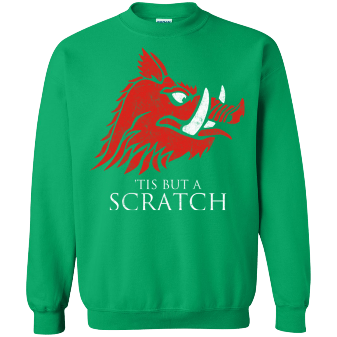 Sweatshirts Irish Green / Small House Scratch Crewneck Sweatshirt