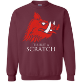 Sweatshirts Maroon / Small House Scratch Crewneck Sweatshirt