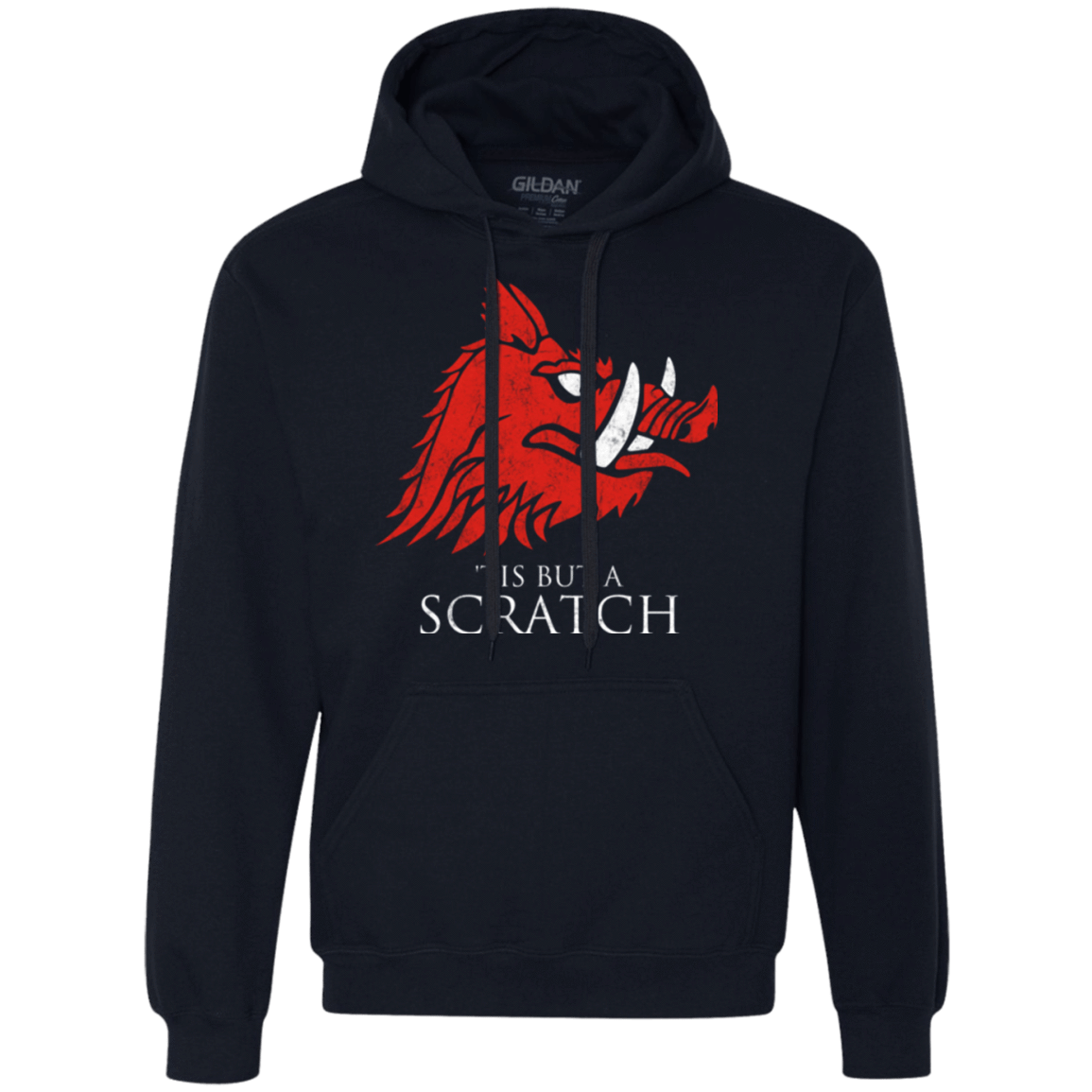 Sweatshirts Navy / Small House Scratch Premium Fleece Hoodie