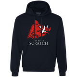 Sweatshirts Navy / Small House Scratch Premium Fleece Hoodie