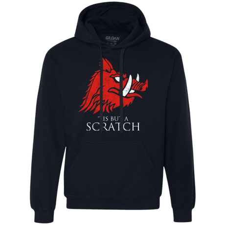 Sweatshirts Navy / Small House Scratch Premium Fleece Hoodie