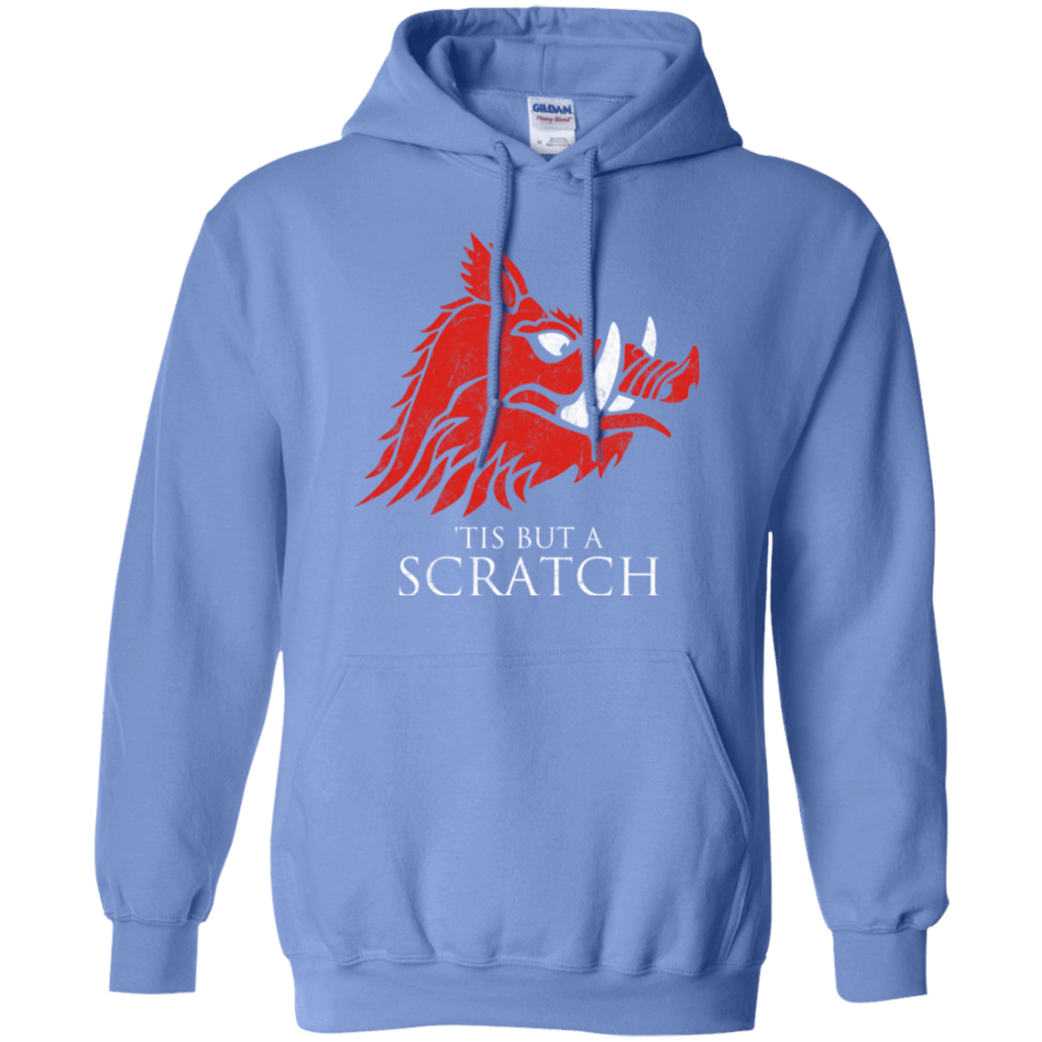 Sweatshirts Carolina Blue / Small House Scratch Pullover Hoodie