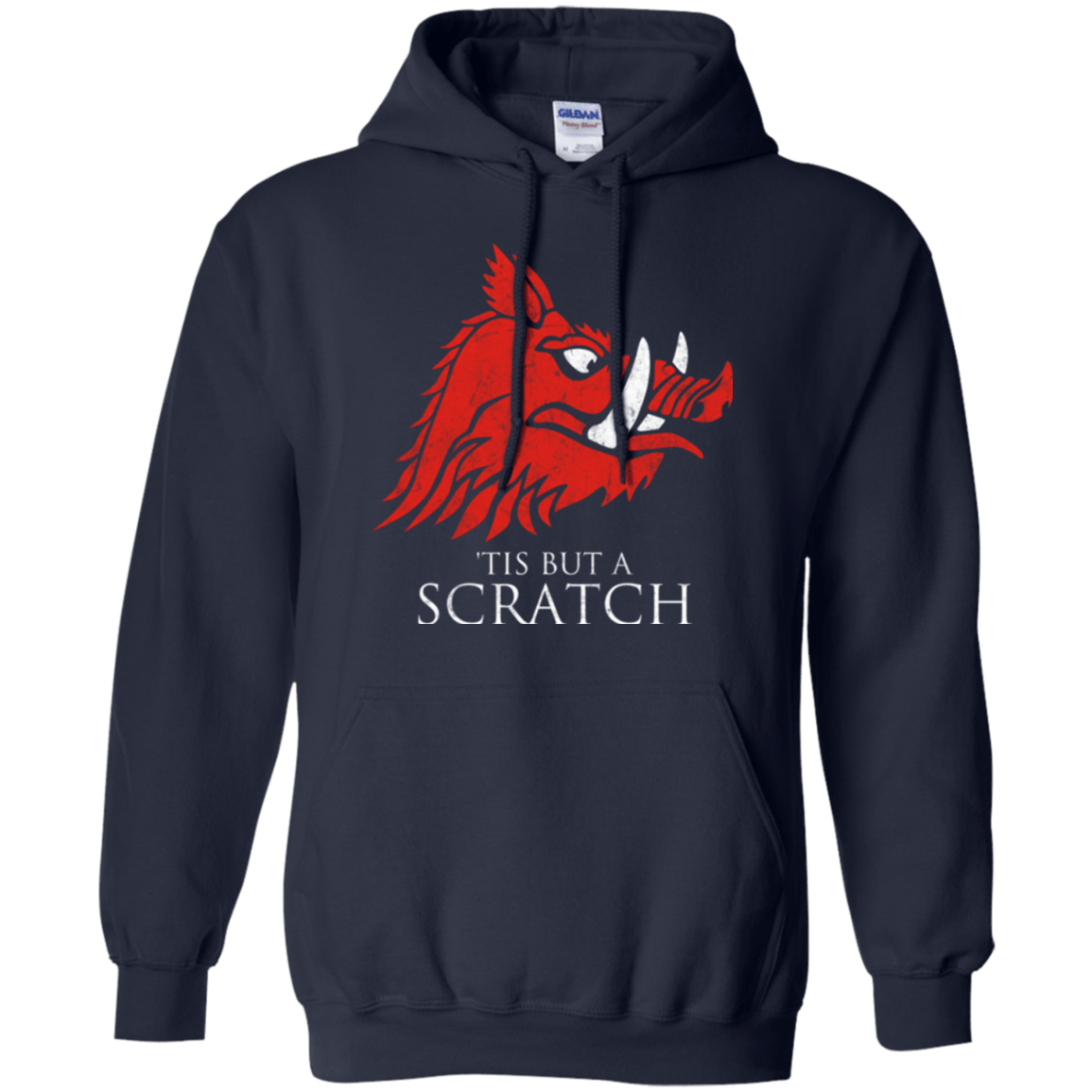 Sweatshirts Navy / Small House Scratch Pullover Hoodie