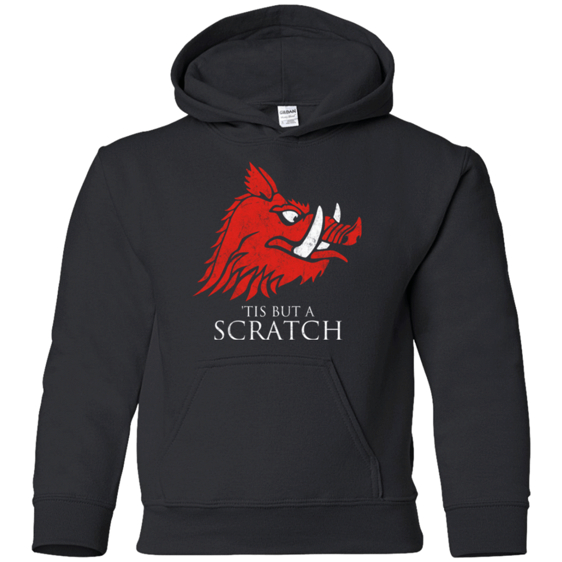 Sweatshirts Black / YS House Scratch Youth Hoodie