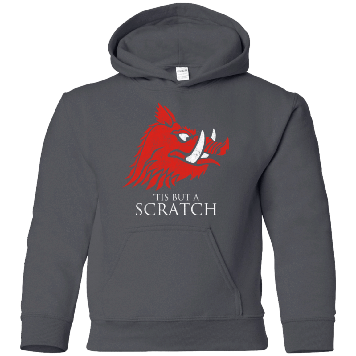 Sweatshirts Charcoal / YS House Scratch Youth Hoodie
