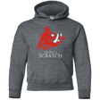 Sweatshirts Dark Heather / YS House Scratch Youth Hoodie