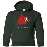 Sweatshirts Forest Green / YS House Scratch Youth Hoodie