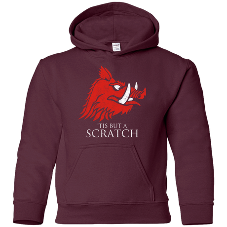 Sweatshirts Maroon / YS House Scratch Youth Hoodie