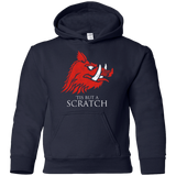 Sweatshirts Navy / YS House Scratch Youth Hoodie