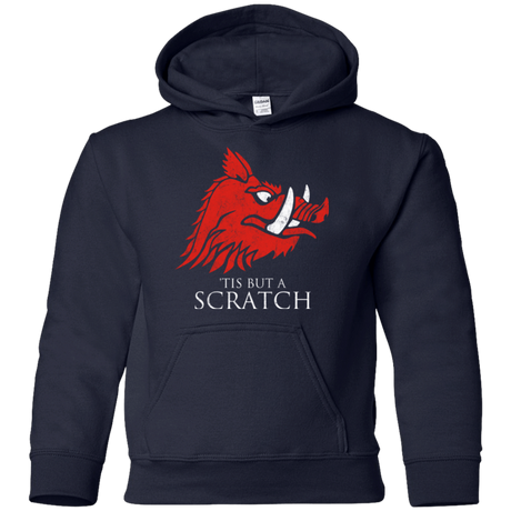 Sweatshirts Navy / YS House Scratch Youth Hoodie