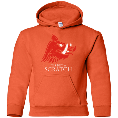 Sweatshirts Orange / YS House Scratch Youth Hoodie
