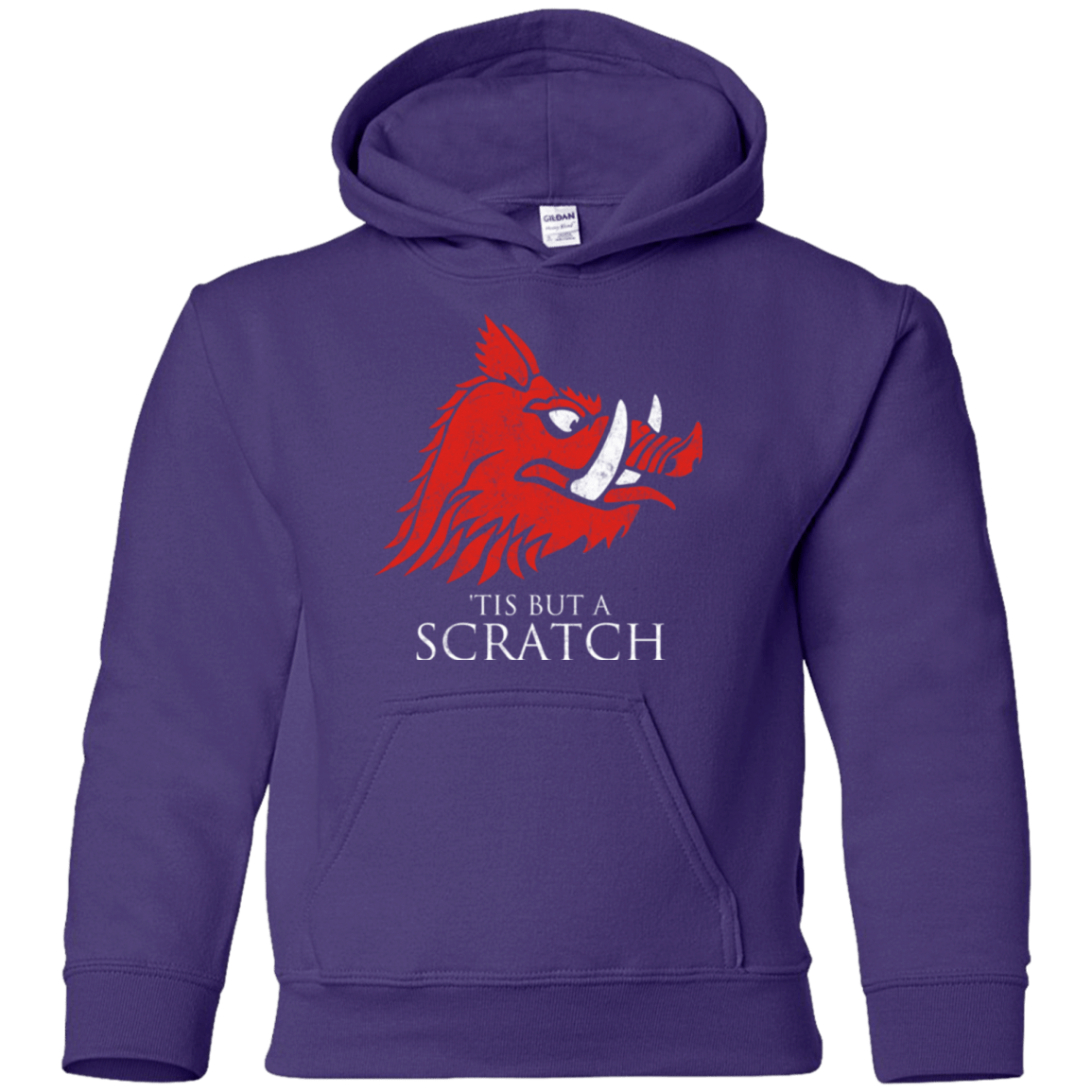Sweatshirts Purple / YS House Scratch Youth Hoodie