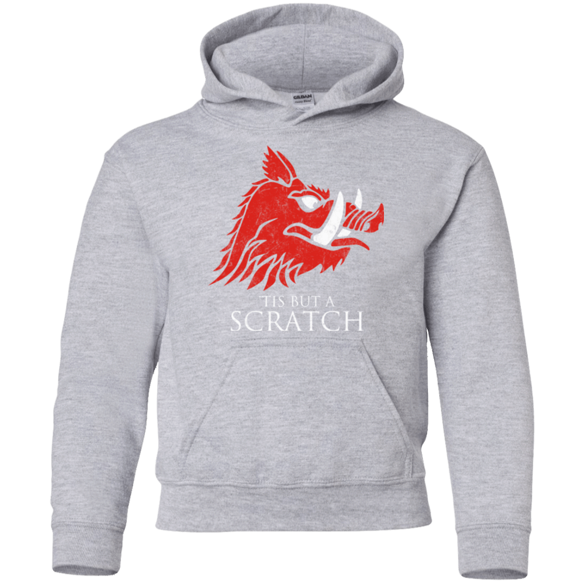 Sweatshirts Sport Grey / YS House Scratch Youth Hoodie