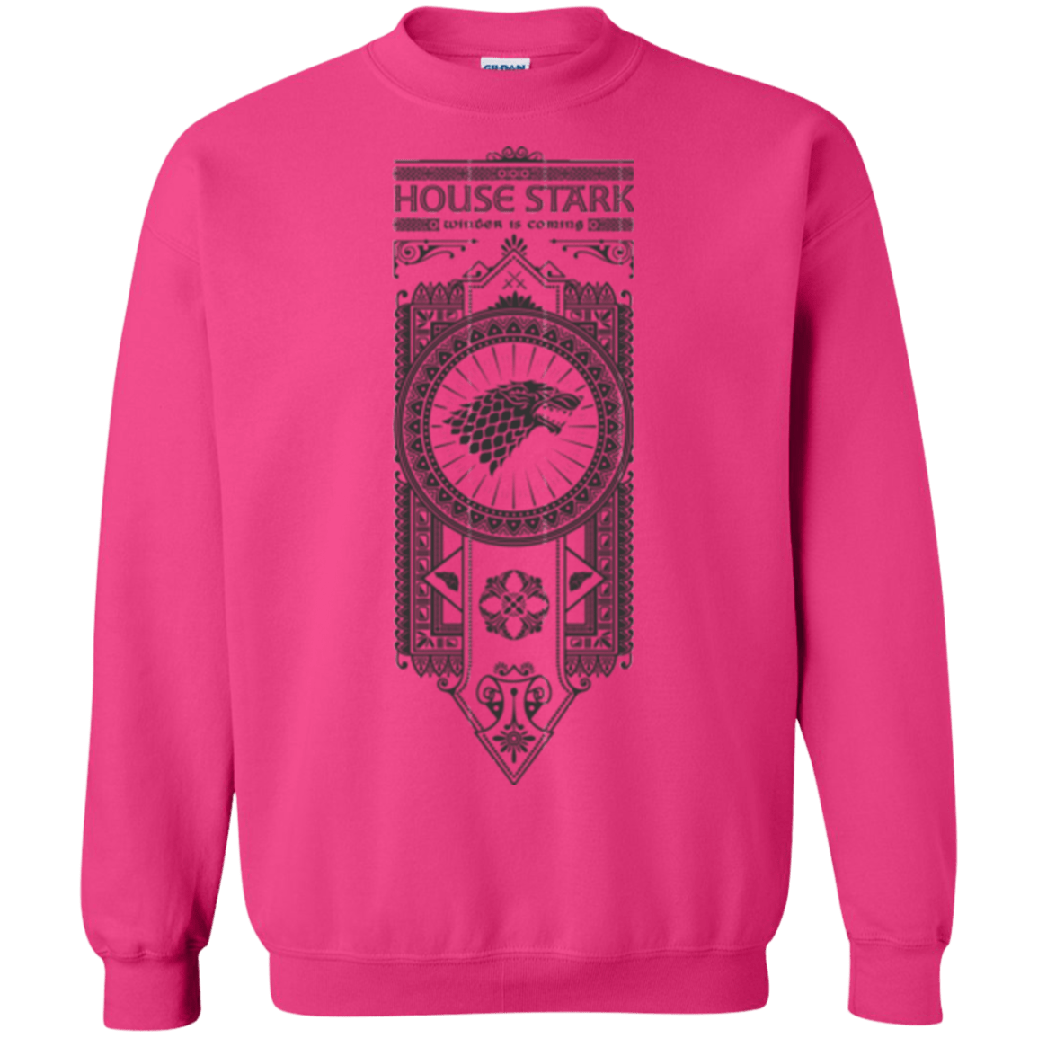 Sweatshirts Heliconia / Small House Stark Black Crewneck Sweatshirt