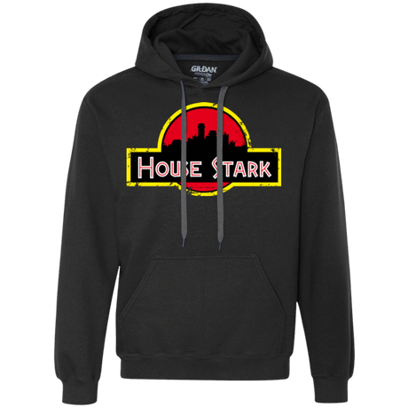 Sweatshirts Black / Small House Stark Premium Fleece Hoodie