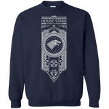 Sweatshirts Navy / Small House Stark White Crewneck Sweatshirt