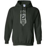 Sweatshirts Forest Green / Small House Stark White Pullover Hoodie