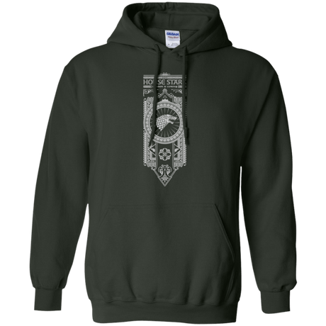 Sweatshirts Forest Green / Small House Stark White Pullover Hoodie