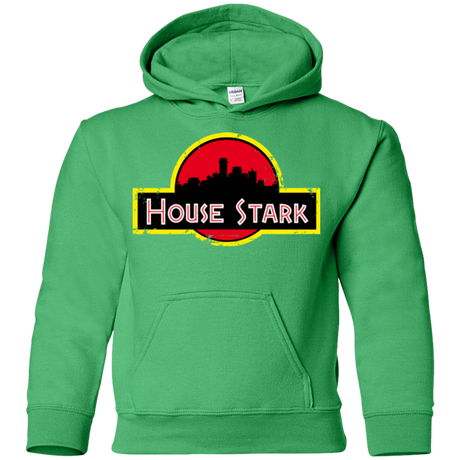 Sweatshirts Irish Green / YS House Stark Youth Hoodie