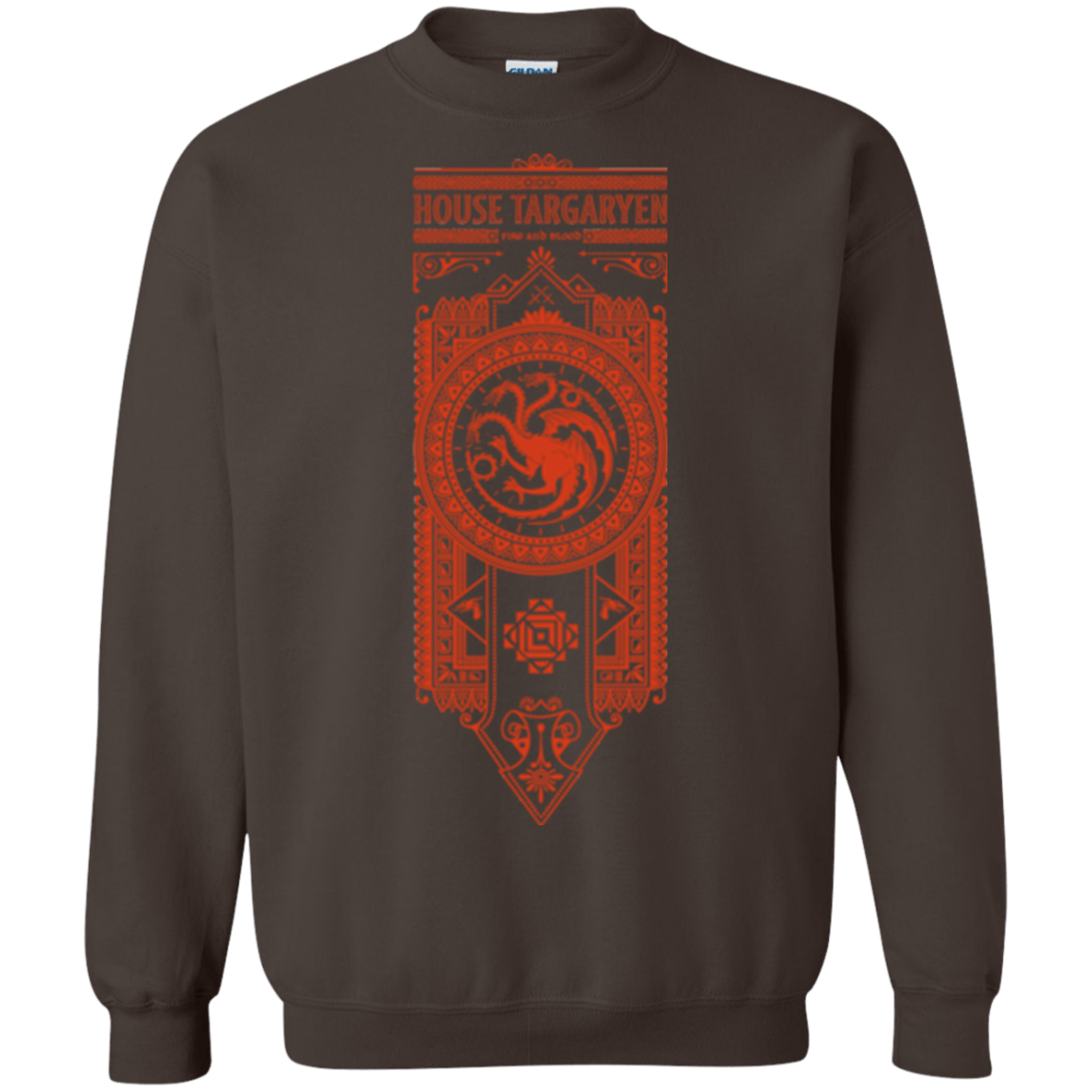 Sweatshirts Dark Chocolate / Small House Targaryen Crewneck Sweatshirt