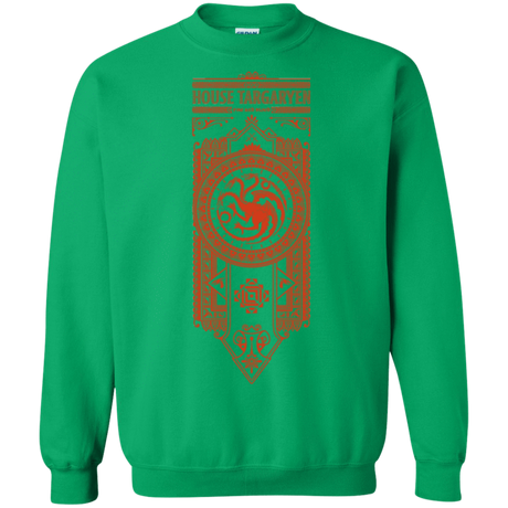 Sweatshirts Irish Green / Small House Targaryen Crewneck Sweatshirt