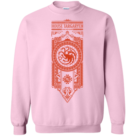 Sweatshirts Light Pink / Small House Targaryen Crewneck Sweatshirt