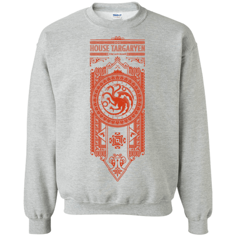 Sweatshirts Sport Grey / Small House Targaryen Crewneck Sweatshirt