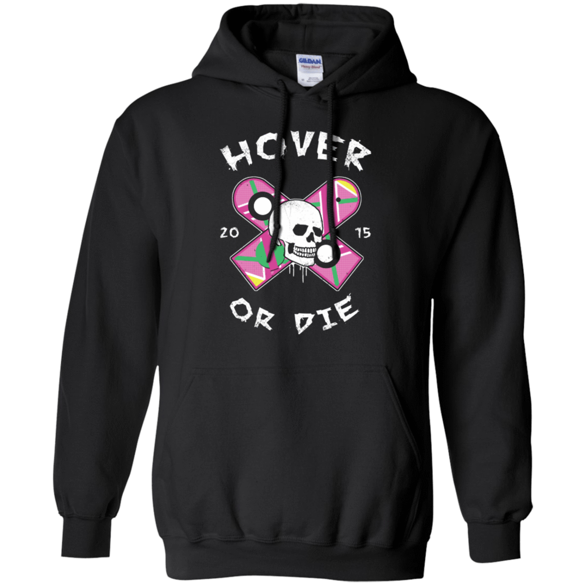 Sweatshirts Black / Small Hover Or Die Pullover Hoodie