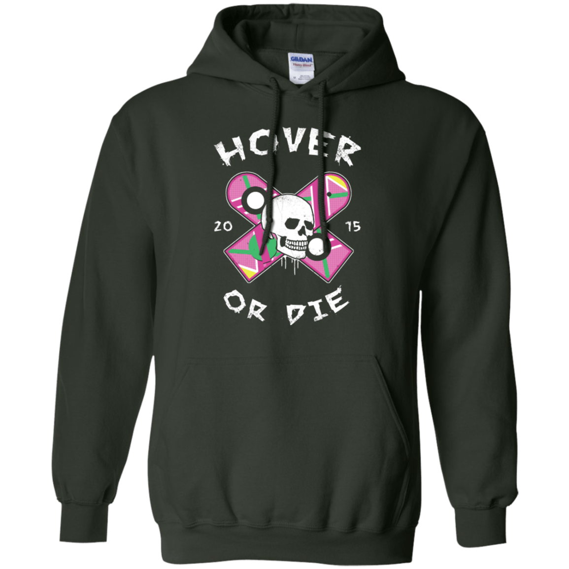 Sweatshirts Forest Green / Small Hover Or Die Pullover Hoodie
