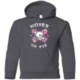 Sweatshirts Charcoal / YS Hover Or Die Youth Hoodie