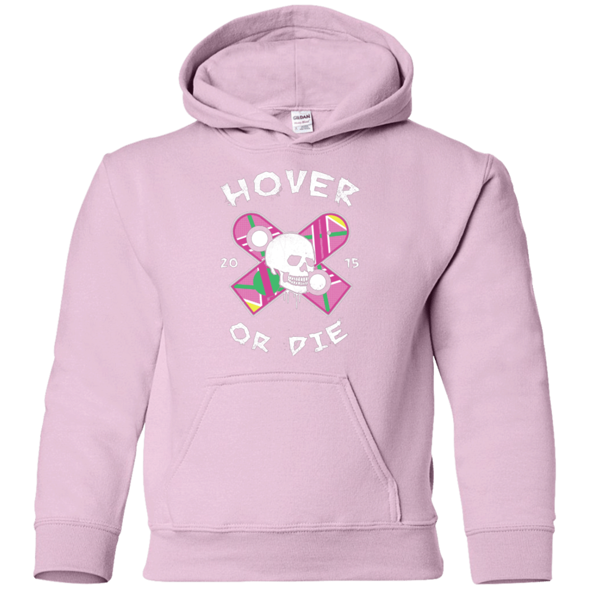 Sweatshirts Light Pink / YS Hover Or Die Youth Hoodie