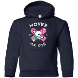 Sweatshirts Navy / YS Hover Or Die Youth Hoodie