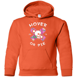 Sweatshirts Orange / YS Hover Or Die Youth Hoodie