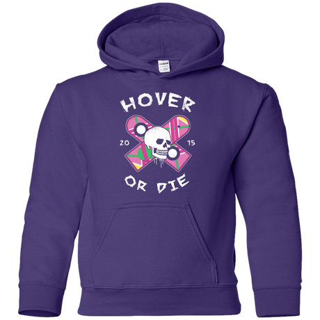 Sweatshirts Purple / YS Hover Or Die Youth Hoodie