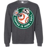 Sweatshirts Dark Heather / Small How I Roll Crewneck Sweatshirt